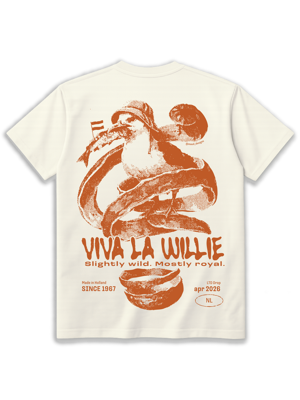 Koningsdag T-shirt - Limited Edition Print